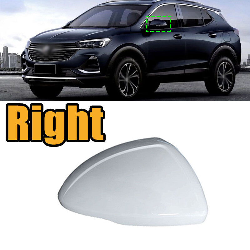 Right White Mirror Cover Wing Mirror Housing with Light for Buick Envision S 20