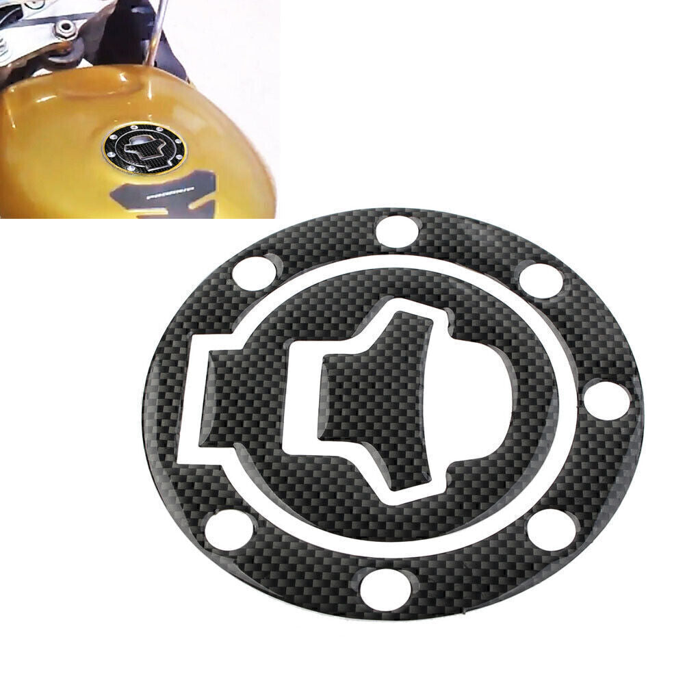 Carbon fiber Gas Tank Fuel Cap Cover Protector Pad 97-03 GSXR-600/750/1000