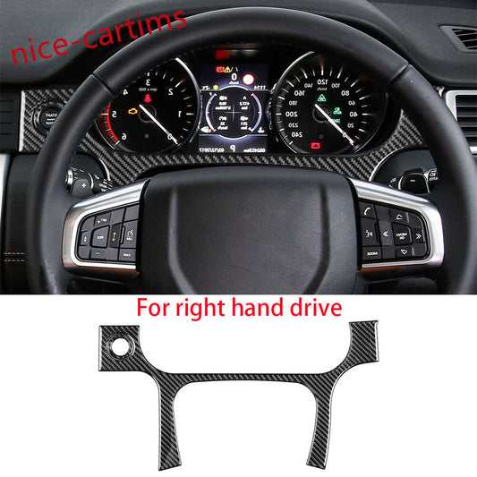 RHD Carbon Fiber Dashboard Speedometer Trim for Land Rover Discovery Sport 15-19
