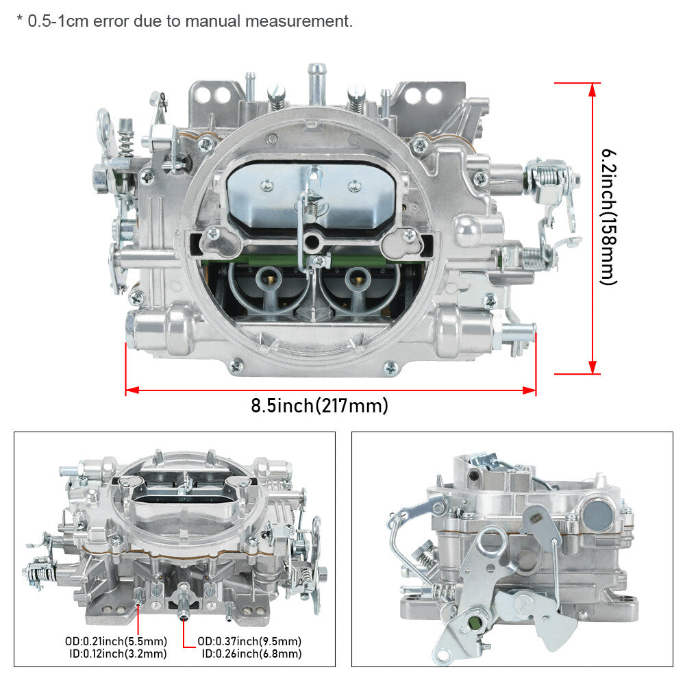 For Edelbrock 1405 Performer 600 CFM 4 Barrel Carburetor, EPS, RPM, RPM Air-Gap