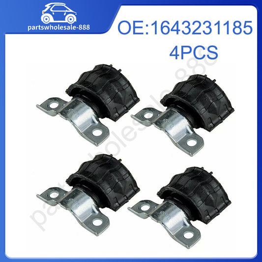4X Front Sway Bar Bushings for Mercedes-Benz W164 GL320 GL550 ML350 1643231185