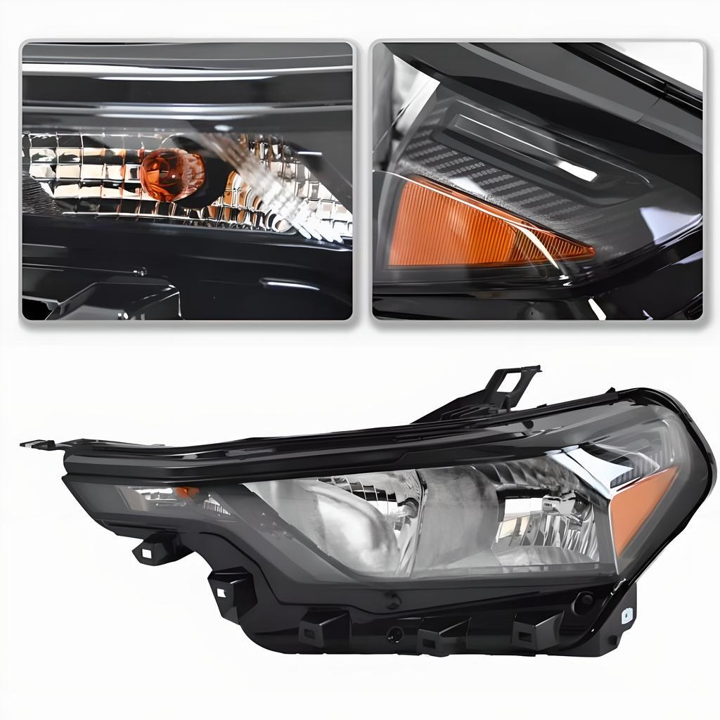 Halogen Headlight Lamp Assembly Left+Right Side For 2023~2025 for Chevrolet Colorado