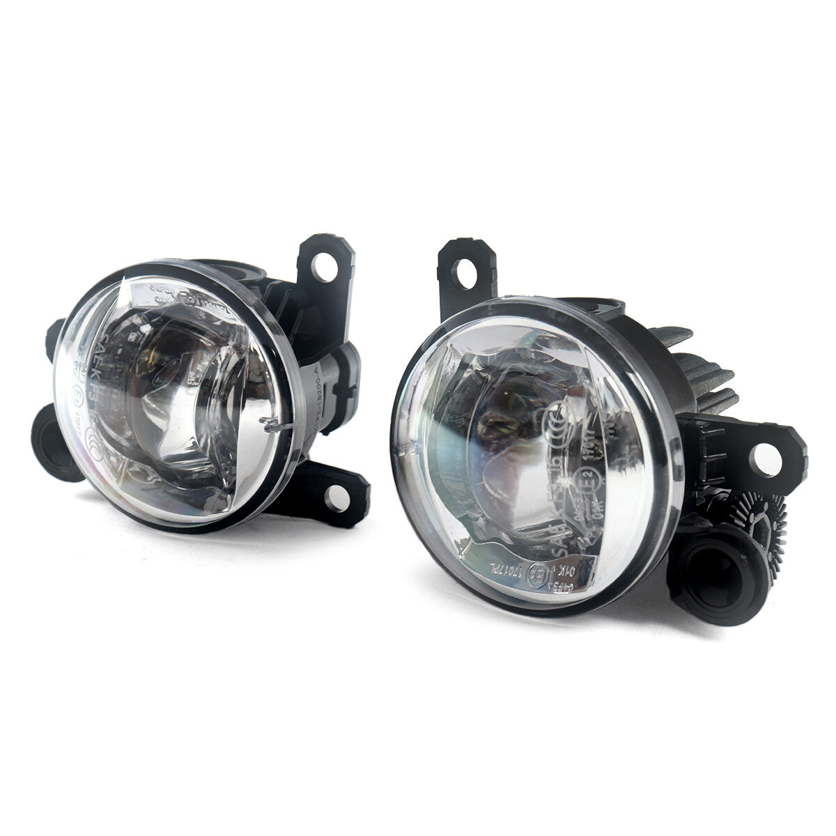 A pair of front bumper LED fog lights and driving lights are available for the 2021-2022 for Ford for Mustang Sport.