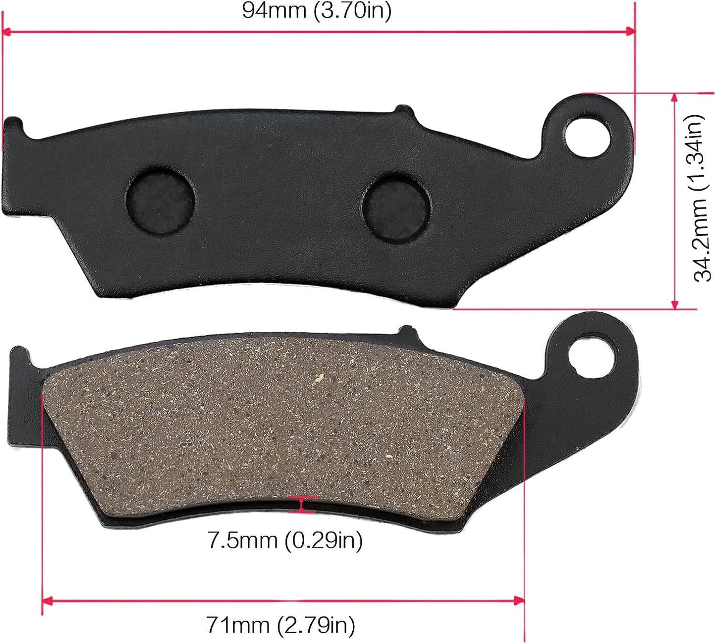 Brake Pads for Honda CRF450 CRF 450 Motard 450 2004 CRF450R CRF 450R 2002-2016