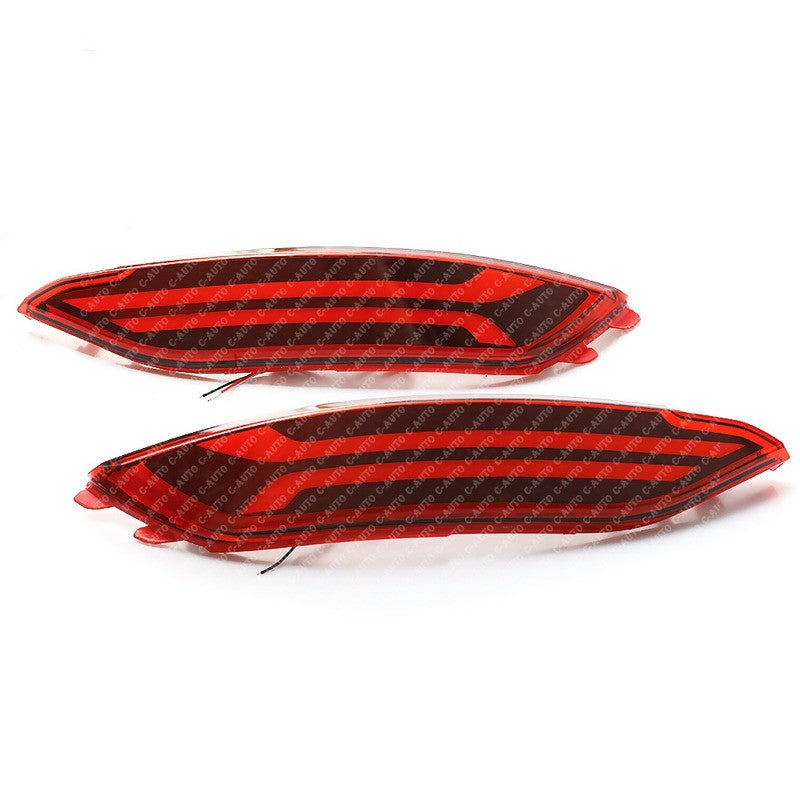 ?? Pair TailLamp LED Rear Bumper Reflector Light for Hyundai for Tucson 2015-2018 ??