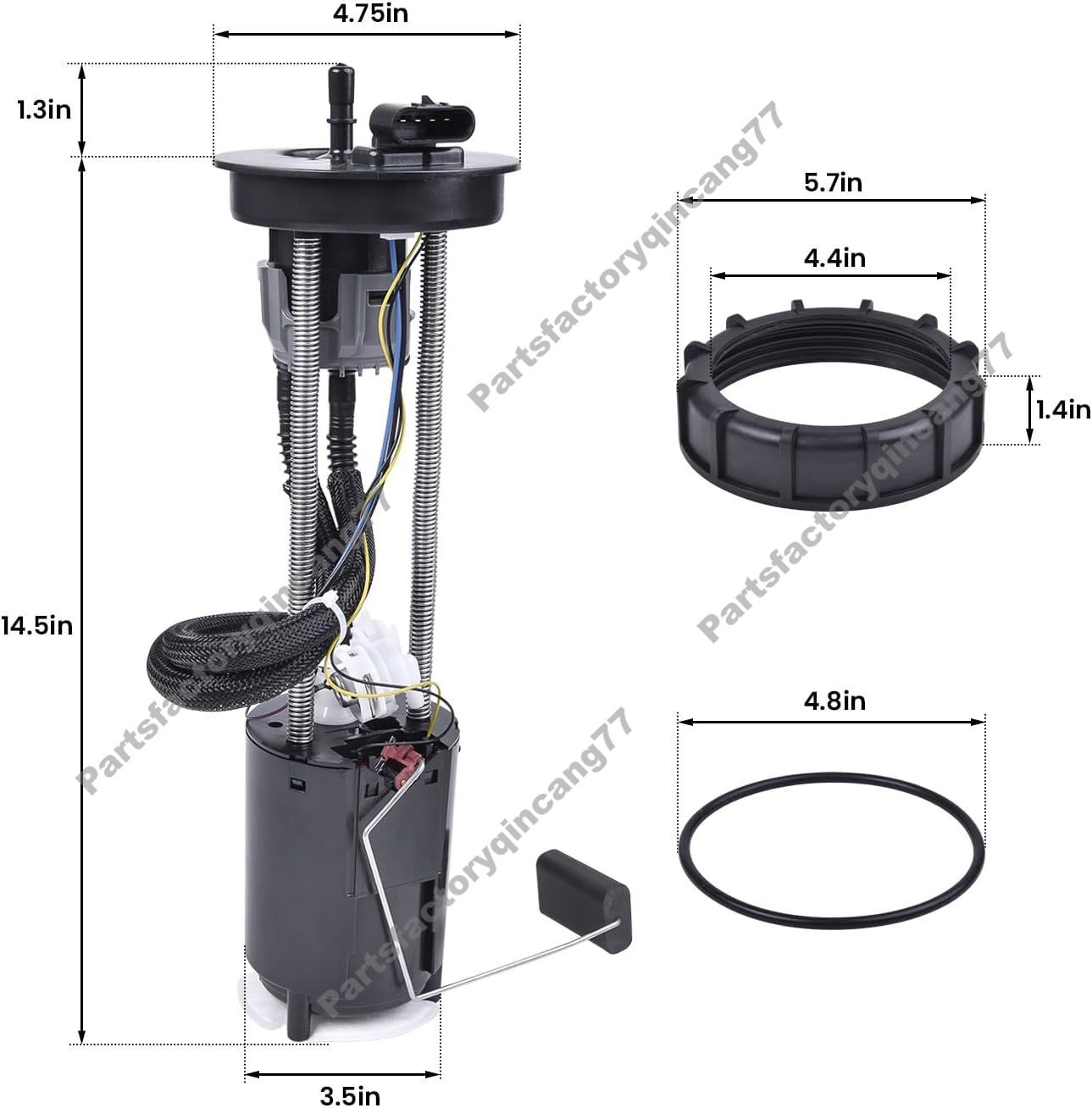 Fuel Pump Assembly 275500850 for Can-Am UTV Maverick Trail 1000R 800R