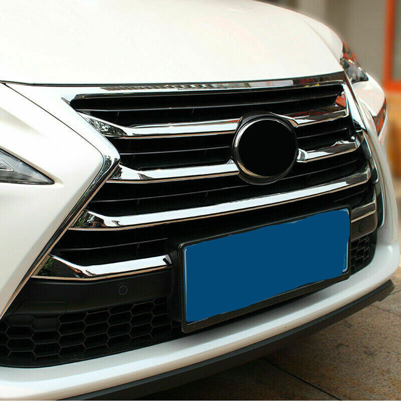 for Lexus NX200t/300h 15-17 Chrome Front Bumper Center Grill Molding Cover Trim