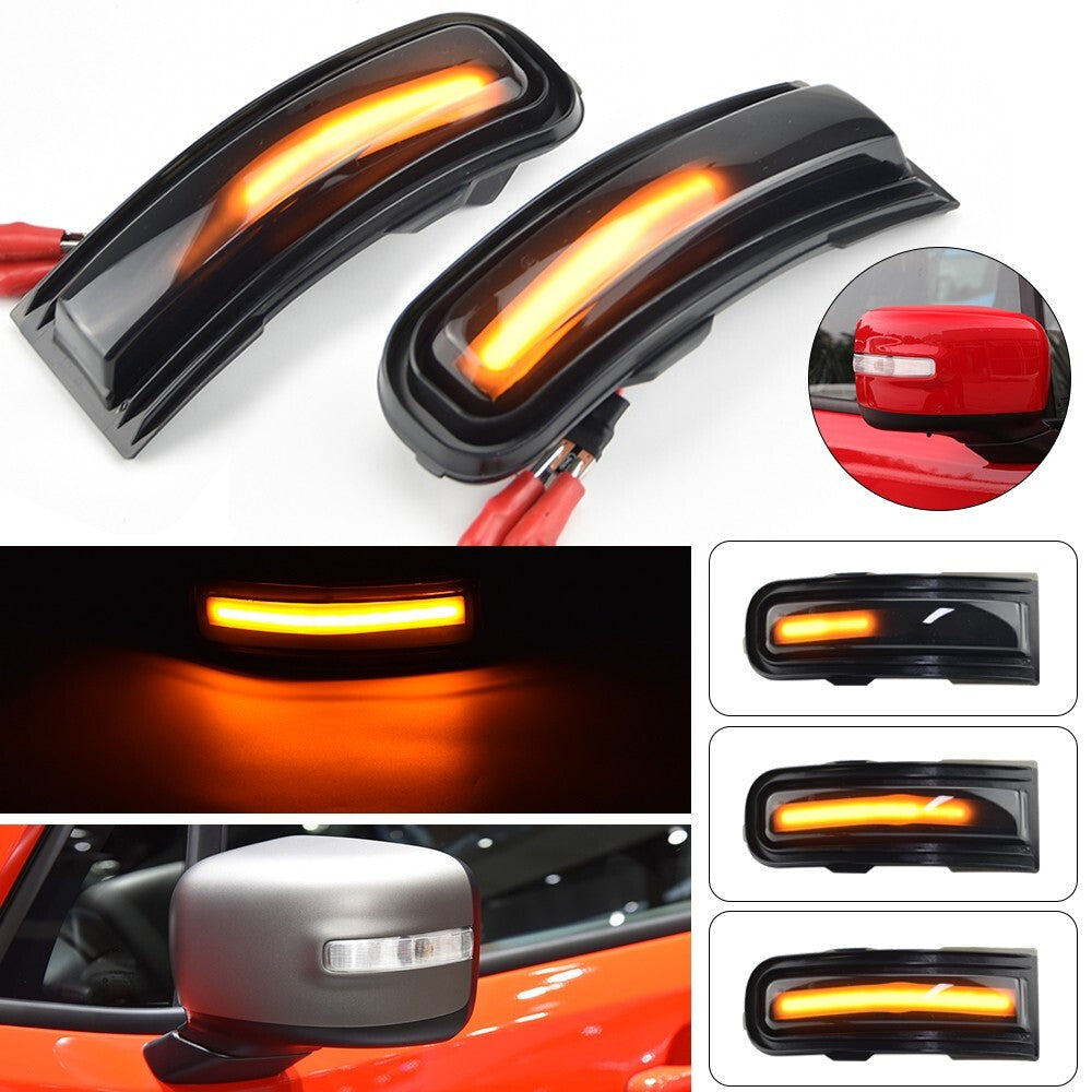 Dynamic Side Turn Signal Light for Ford 2015-2022 for Jeep Renegade 2021