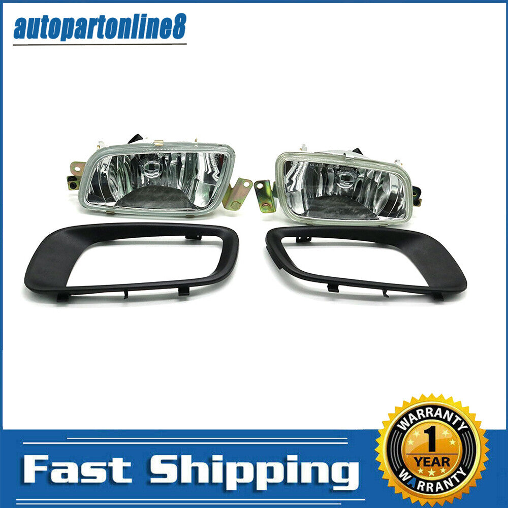 Front fog light MR388019/20 + for Mitsubishi Pajero Montero V73 V75 V77 protective cover