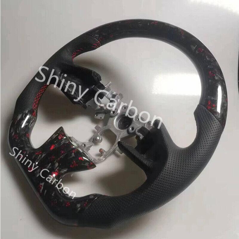 Custom-designed forged carbon fiber steering wheel for Infiniti Q50/Q50L (2013-2017)