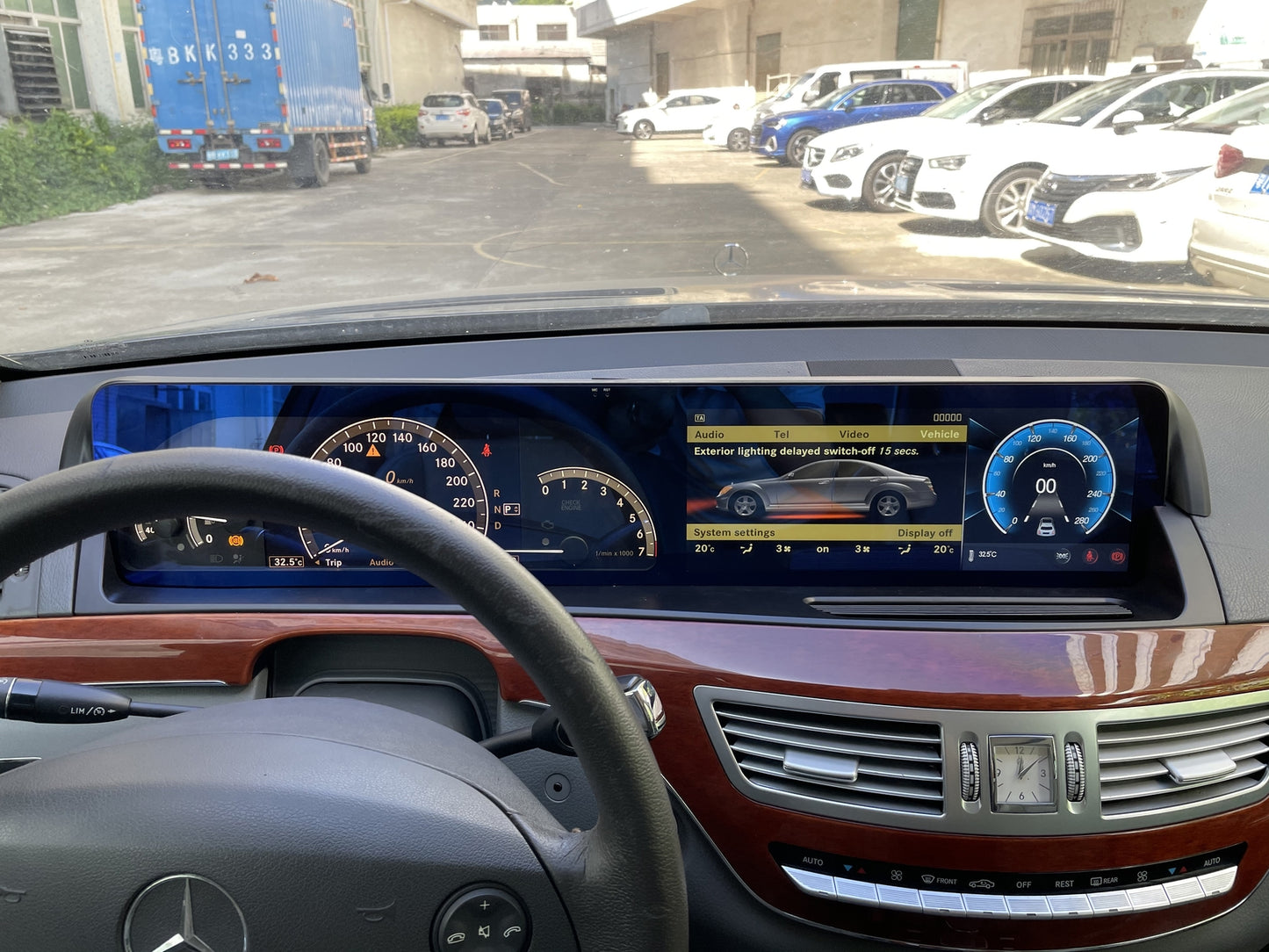 Android 10.0 Car 12.3 Wifi Navigation GPS 6+128 for Benz S class W221 2006-2013