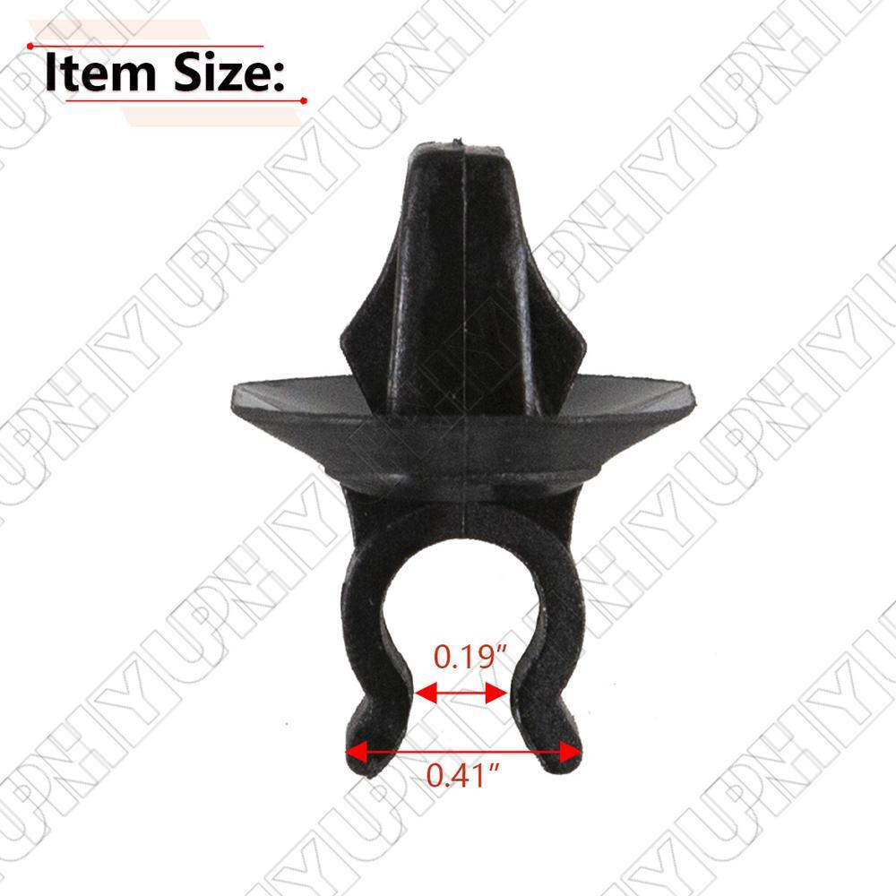 2Pcs For 08-20 for Dodge Grand Caravan Journey Hood Support Prop Rod Clips 6506223AA