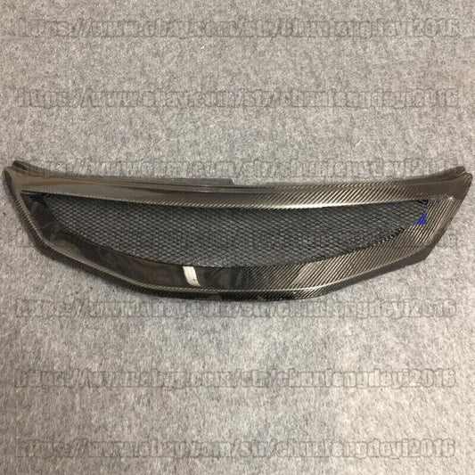 Real Carbon Fiber Front Mesh Grill Grille for 2008-11 for Subaru Impreza WRX STi 1pc