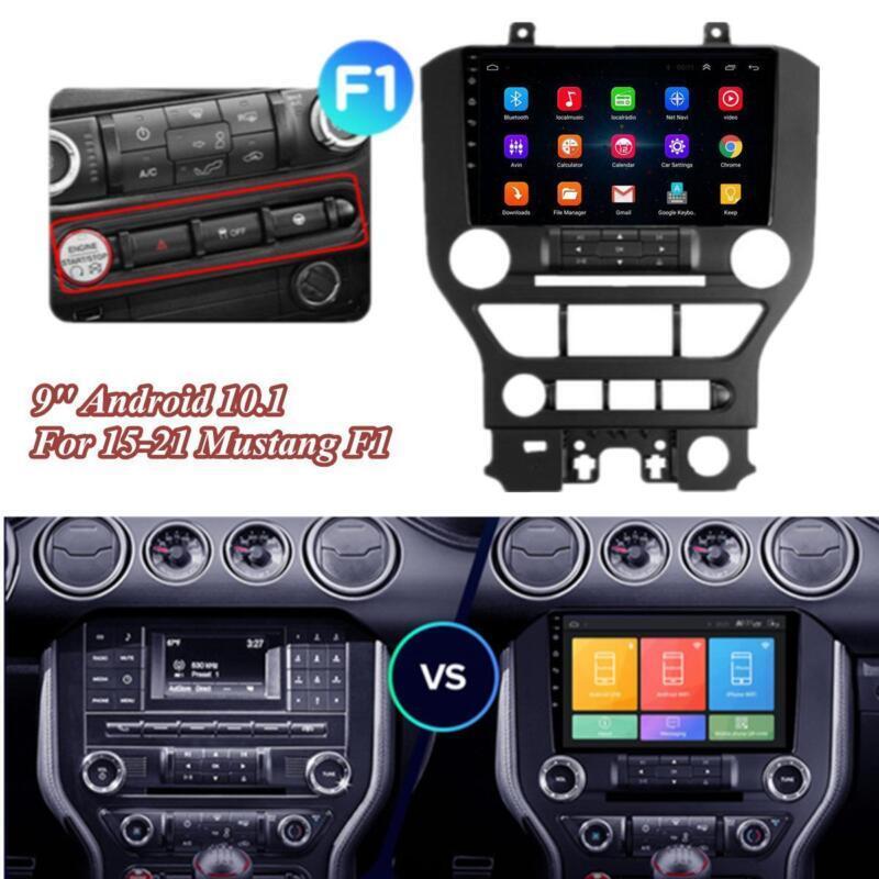 9 Android 10.1 GPS for Ford for Mustang 2015-2021 F1 Model Stereo Radio Navigation