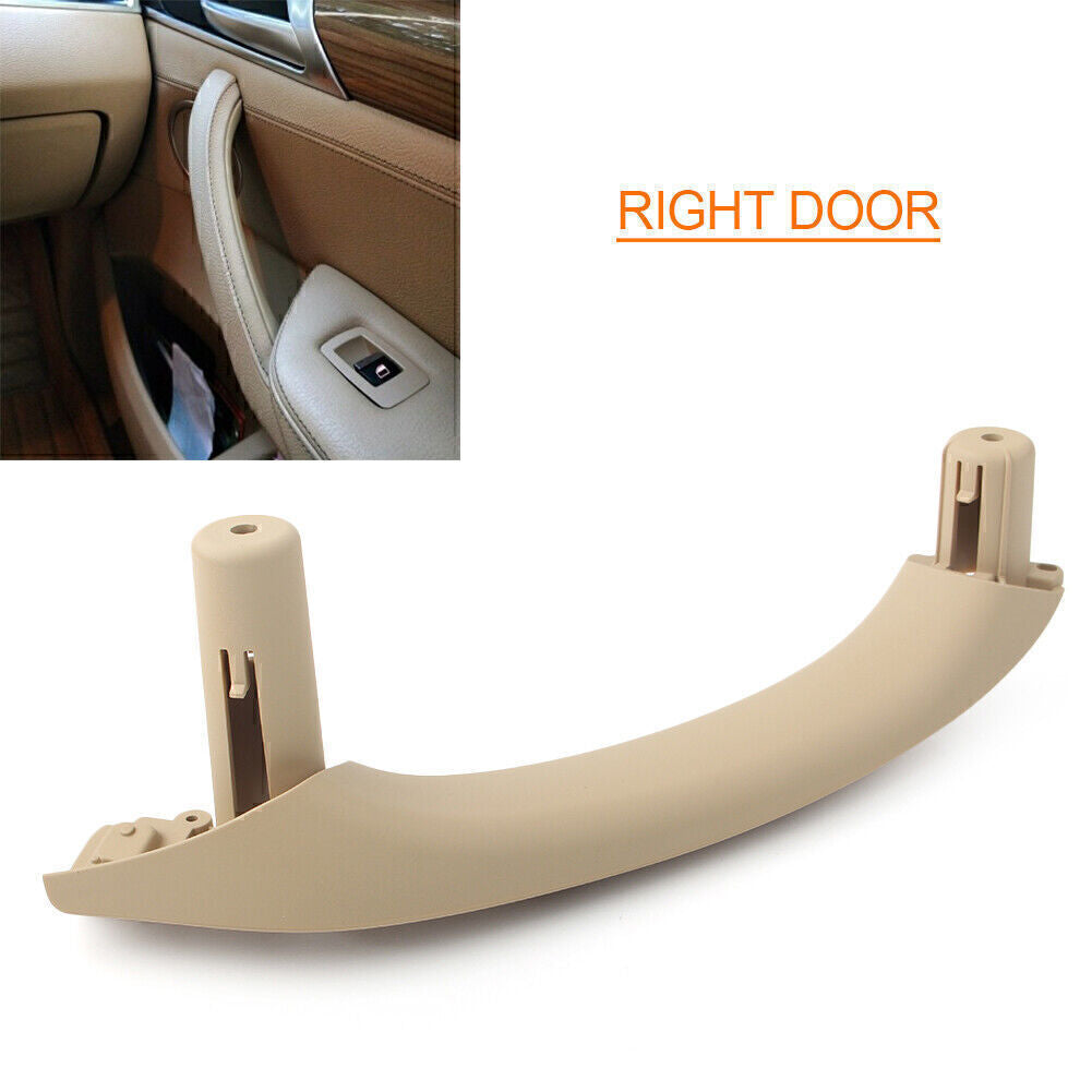 ABS Right Door Interior Handle Pull Trim Fit for BMW F25 F26 X3 X4 2011-2017 Beige