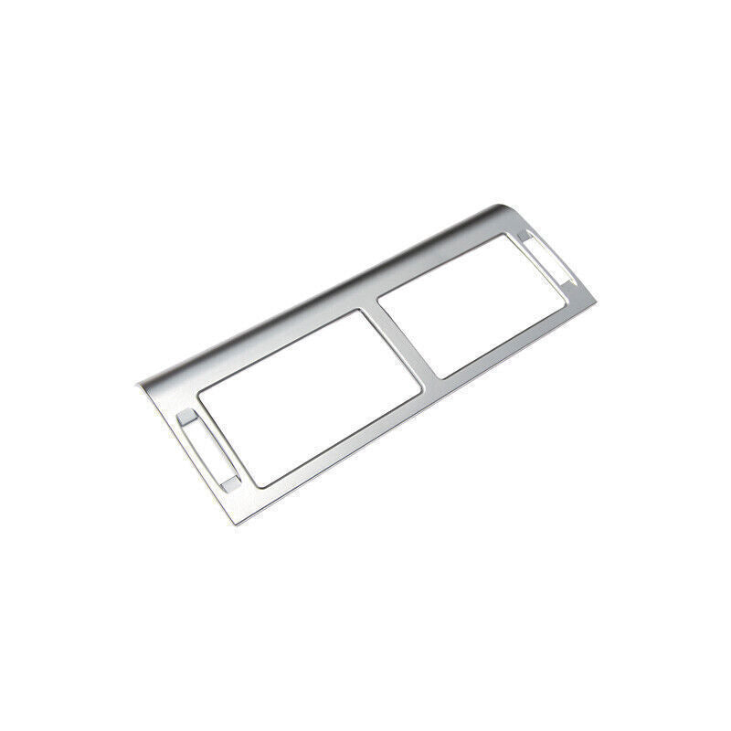 1X Matte Silver Central Console Air Outlet Vent Trim For Discovery Sport 2015-19