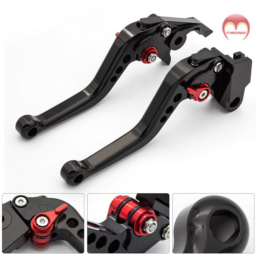 Suitable for Honda CB500F/CBR500R/CB500X 2022 CNC Adjustable Brake Clutch Lever (Black)