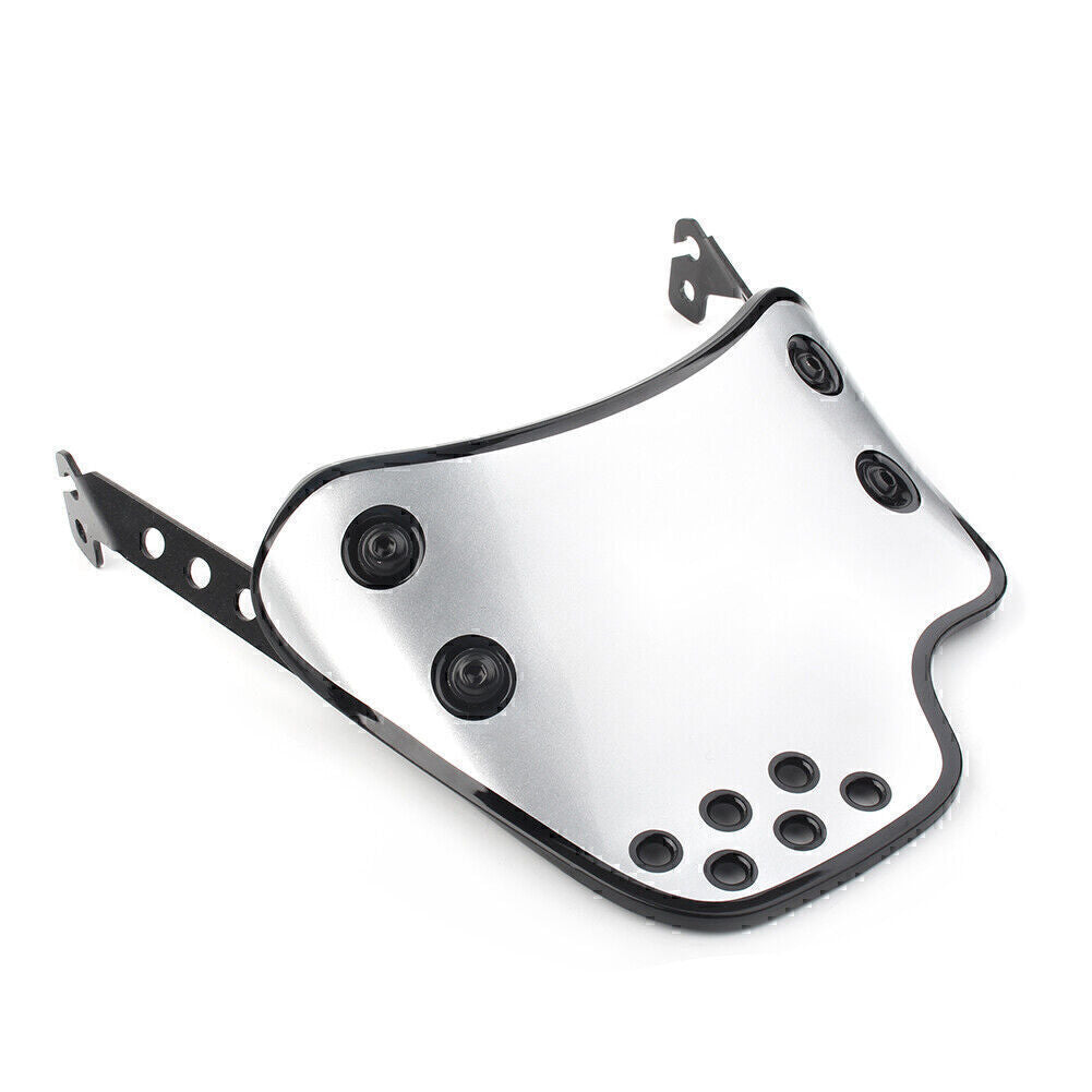 Motorrad Windschilder Selbstmodifikation Windschild Retro Windschilder Grau