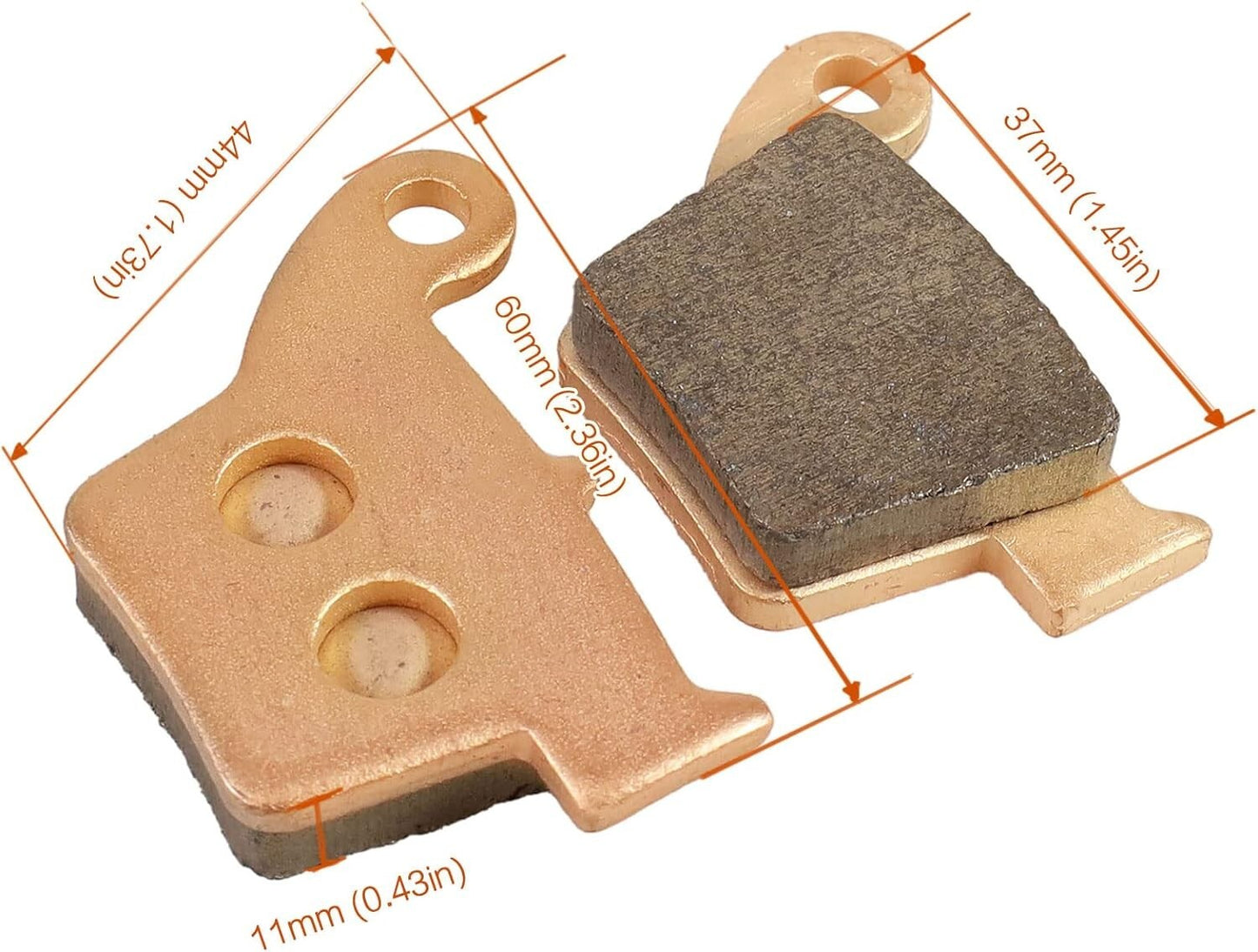 Brake pads for Honda CR 125 R CR 250 R 2002-07,CRF 250 R 04-17,CRF 450 R 2002-16