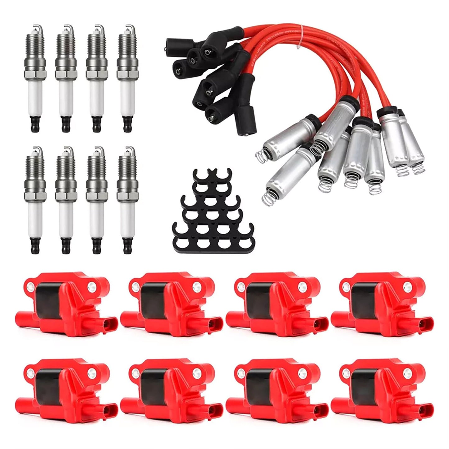 8 Ignition Coil+Spark Plug+Wire UF413 for Buick / for Cadillac / for Chevrolet / for GMC / for Saab