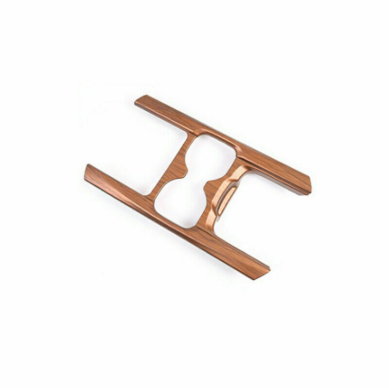 for Honda CR-V 2017-2022 Wood Grain Central Console Water Cup Frame Cover Trim