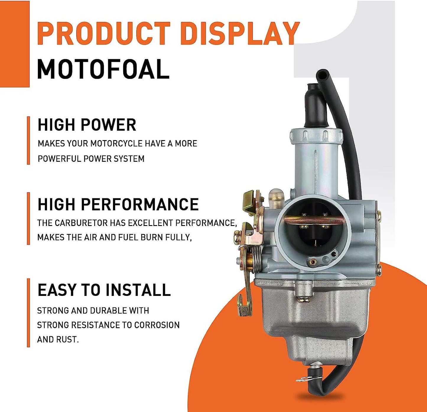 Carburetor ATV for Polaris 2009-2014 Ranger RZR 170 2005-2017 for Polaris Phoenix