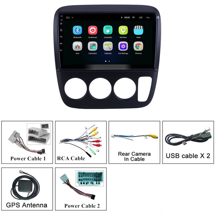 Android 10.1 1+16G Car Stereo Radio GPS FM WIFI OBD for Honda for CR-V CRV 1995-2001