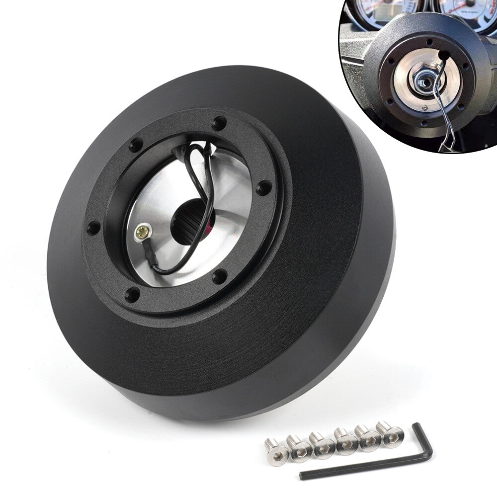 For 92-97 for Ford F150/F250/Ranger 15in Wood Steering Wheel+161H Short Hub Adapter
