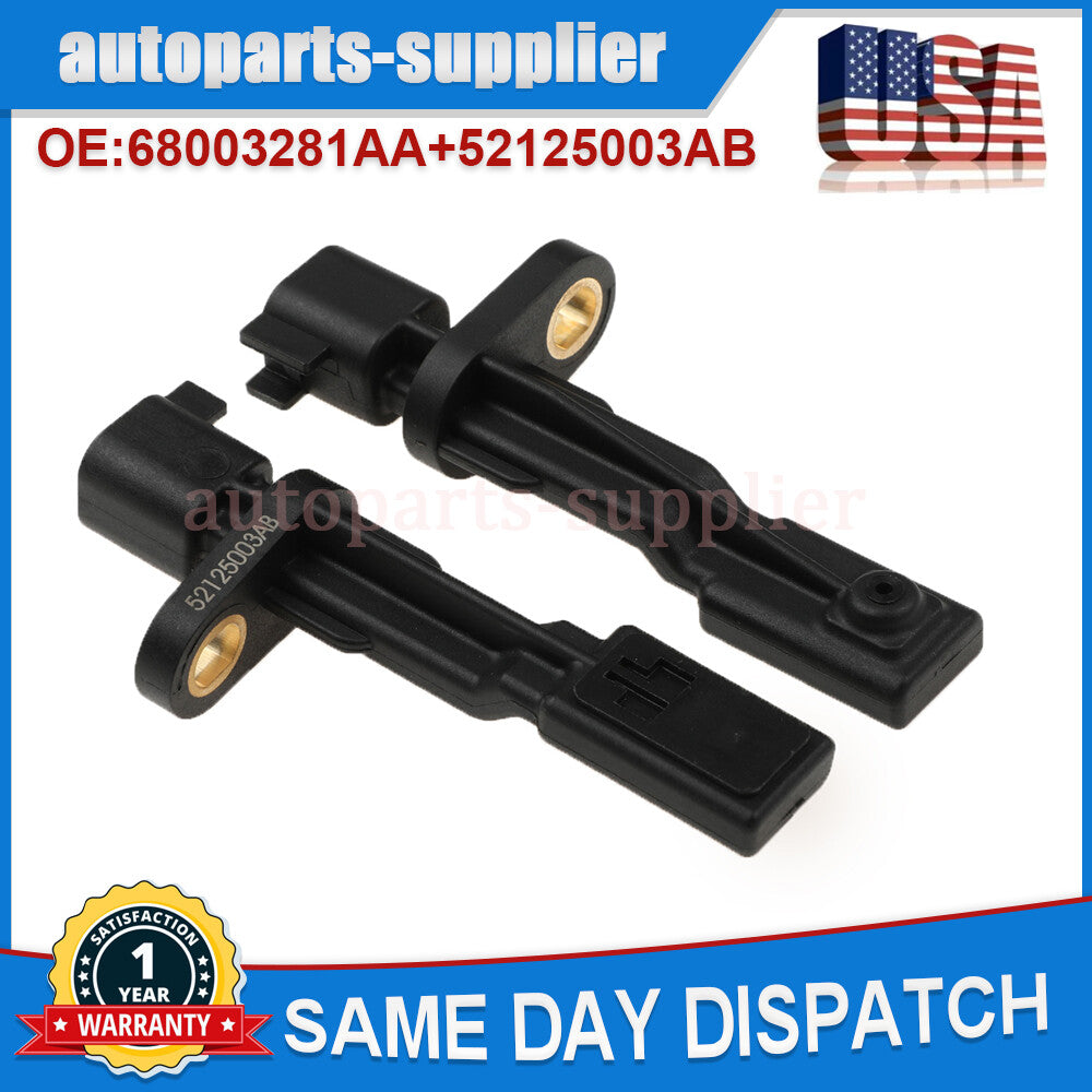 4-piece ABS wheel speed sensor set (front, rear, left, right) suitable for 2007-17 for Jeep for Wrangler .