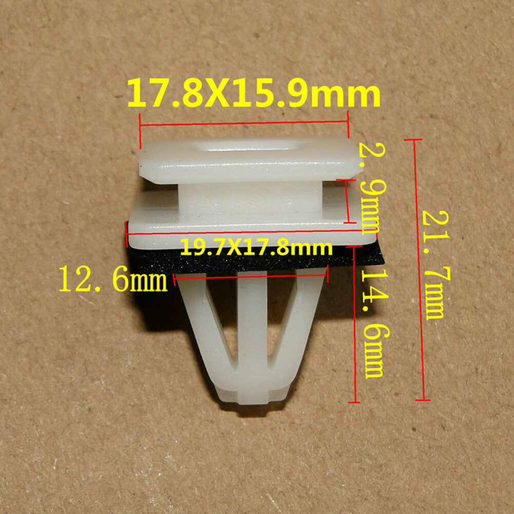 10 Car Running Board Lower Rocker Panel Trim Retainer Clips for Honda Odyssey