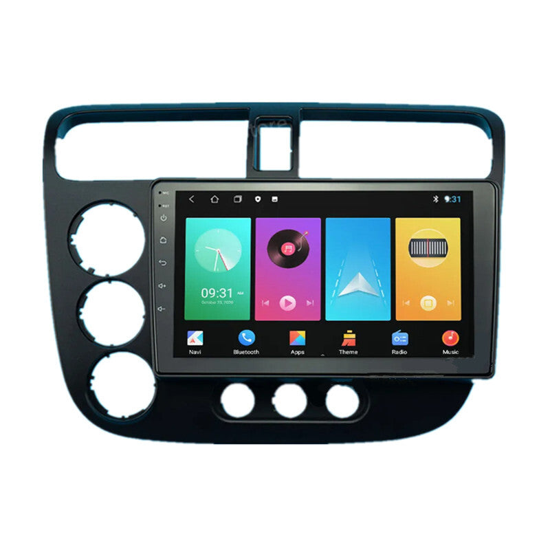 9in Car Android Stereo Multimedia GPS Navigation GPS Audio Radio for Civic 00-26