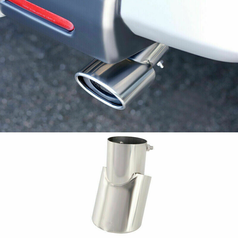 for Toyota FJ Cruiser 2006-21 Silver Exhaust Muffler Tail Pipe Tip Tailpipe Trim