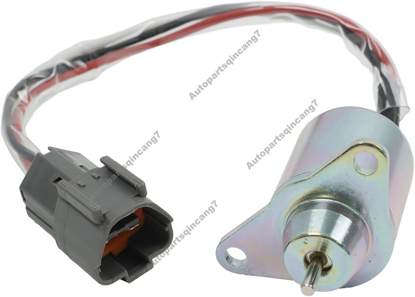 12V Shut Off Stop Solenoid YM119233-77932 for Komatsu Engine 3D76E-6 Excavator