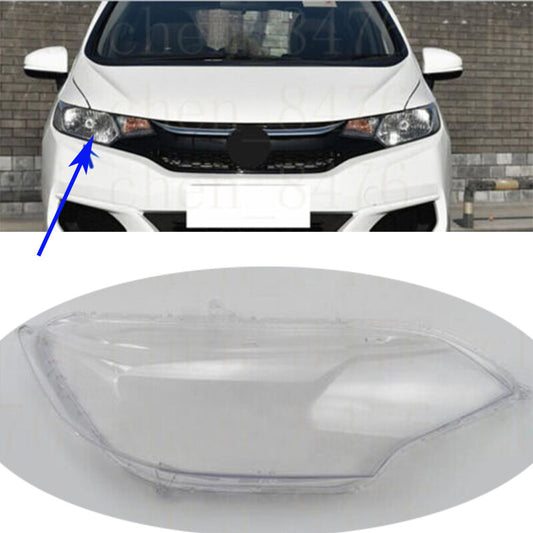 For Auto for Honda Fit 2015-2020 Right Side Headlight Clear PC Cover With Glue 1pcs