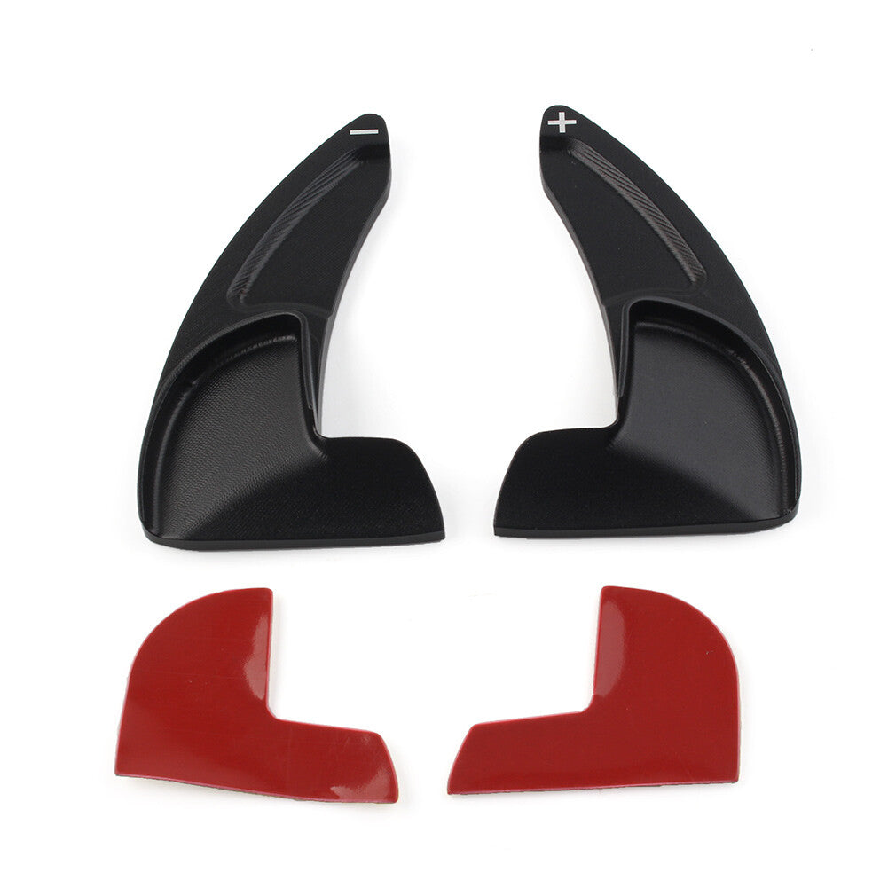 2pcs Steering Wheel Shift Paddle Shifter Extension Black Fit for Dodge for Jeep for Chrysler
