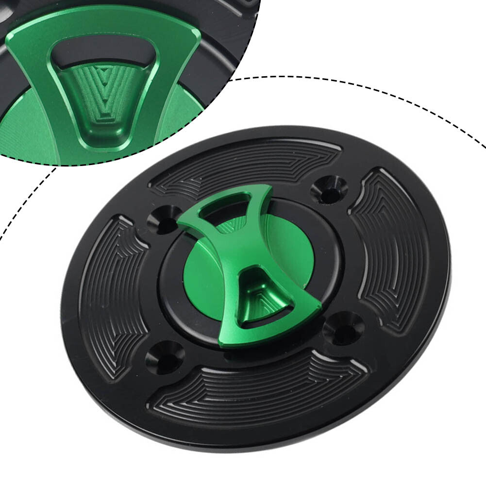 Fuel Gas Tank Cap Cover Green For RSV1000 04-08 Tuono V4R 11-17 RSV4 R