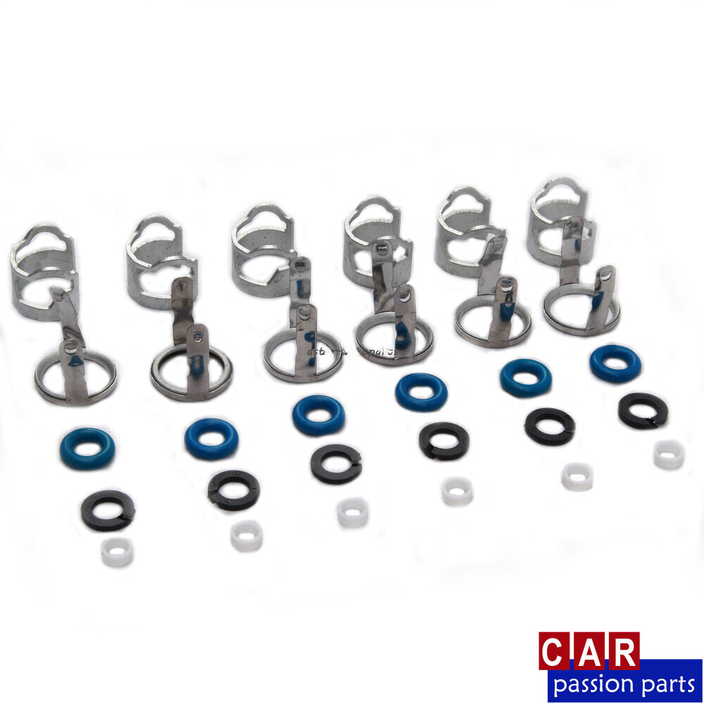 6-piece fuel injector sealing kit for Audi for A4 , for A5 , for A6 , for A8 , Quattro, Q5, Q7 06E998907G