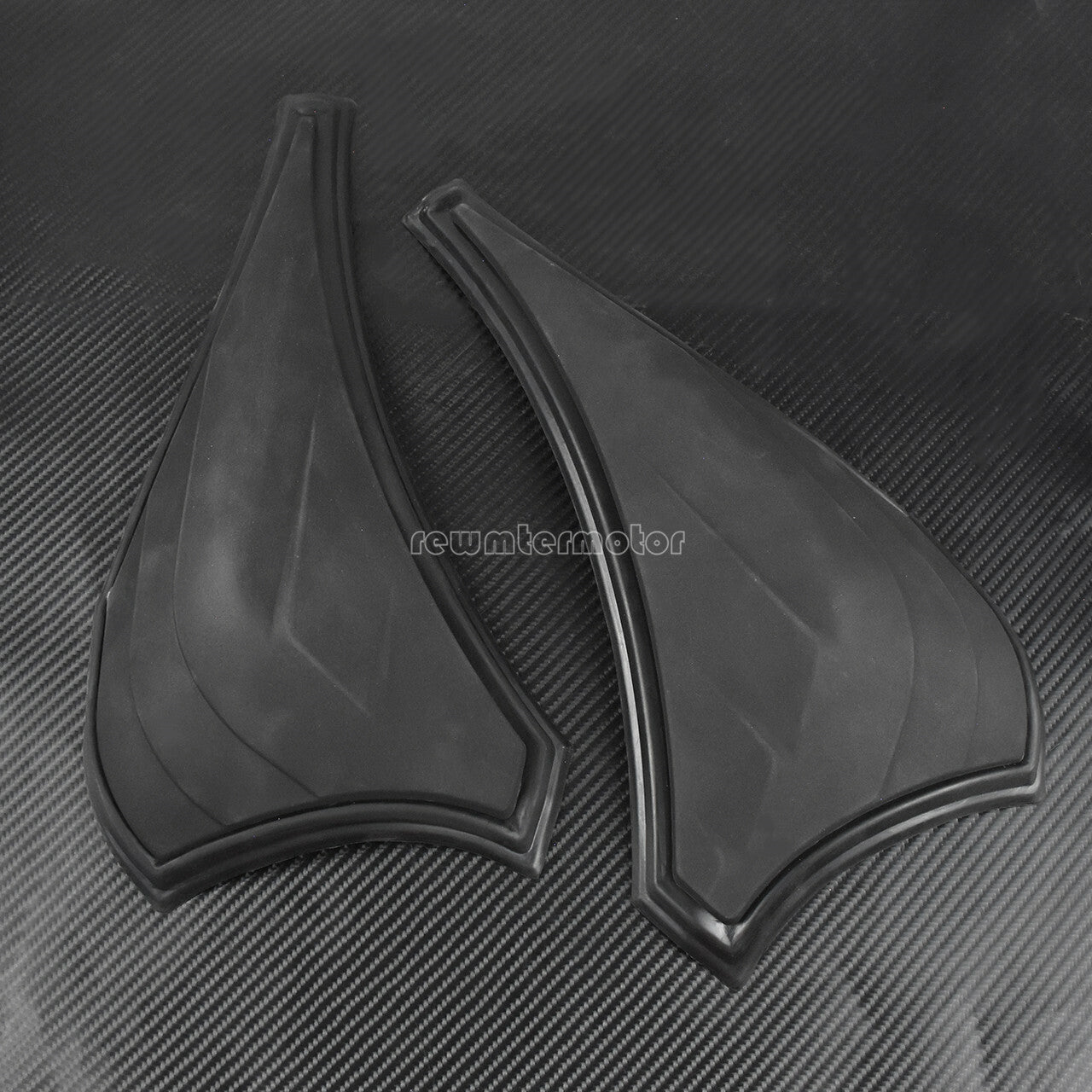 Black Saddlebag Scuff Protectors Fit for Harley Touring Electra Glide 2014-2019