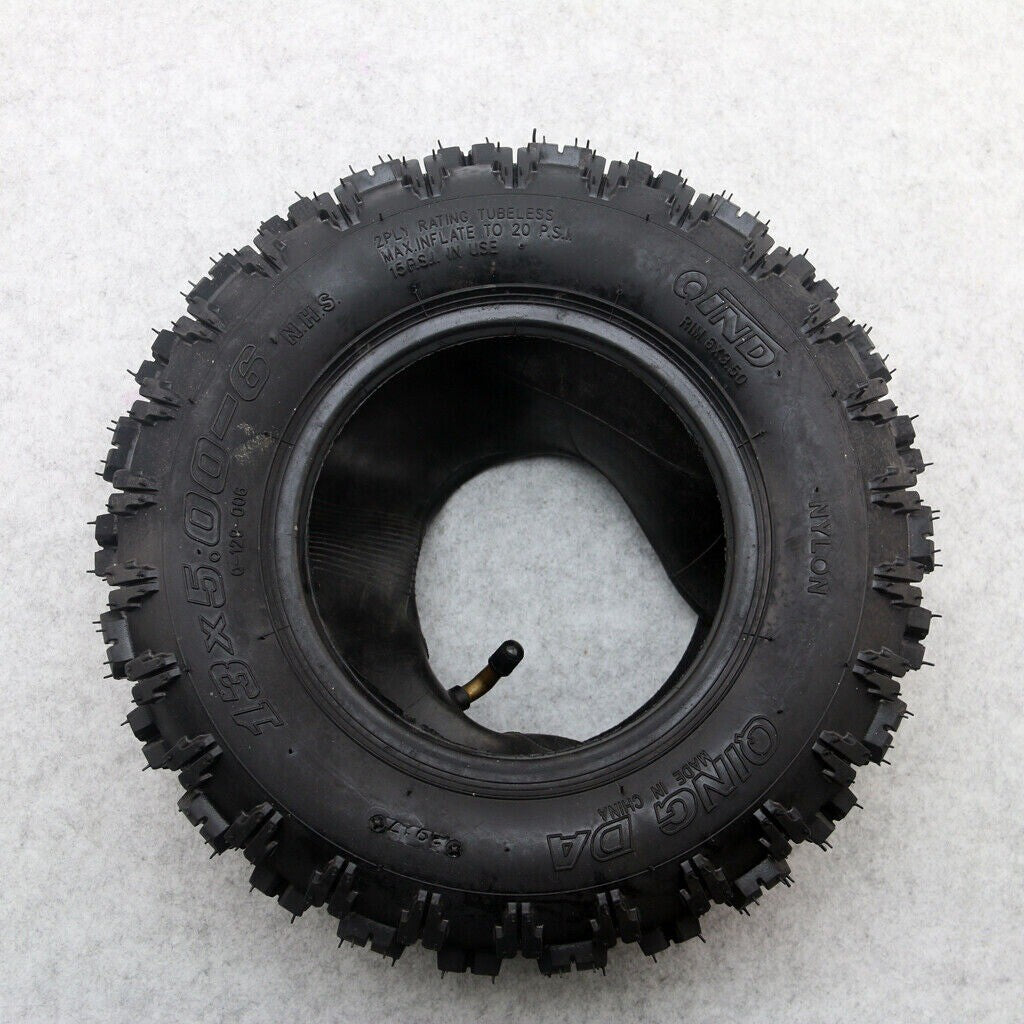 13x5.00-6 Tire  Inner Tube Sets Razor Dirt Versions Yard Tractors Hand Trucks