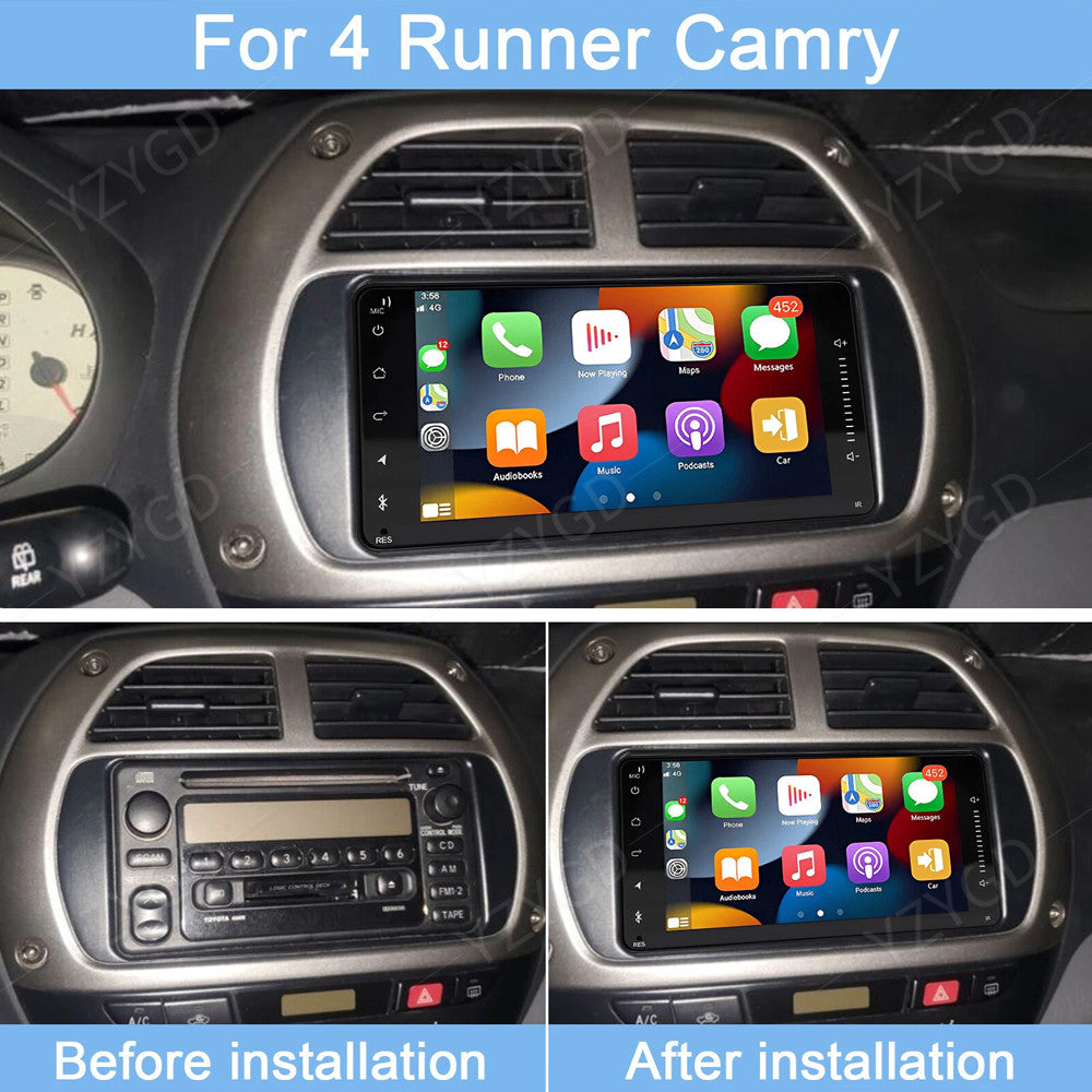 Car Radio 7Inch for Toyota for 4Runner 2003-2009 GPS Navi Carplay Touch Screen WIFI