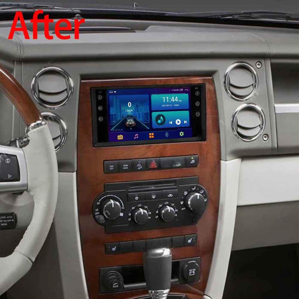 Android Auto Carplay for Jeep Commander 2008-2011 Stereo Car Radio Screen GPS BT