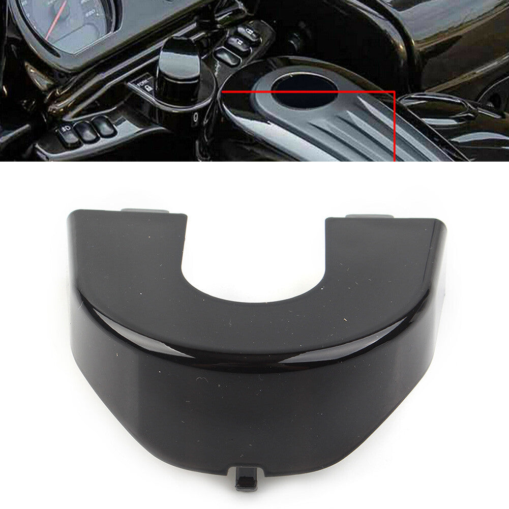 Ignition Switch Panel Trim Black Fit for Harley Road Glide 2015-2021 2016 17