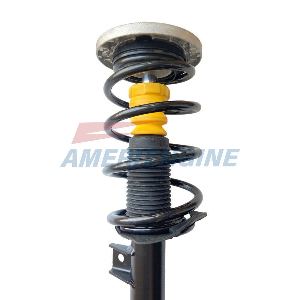 Two hydraulic shock absorber struts for the left rear of the for Mercedes W140, S320, and S500 (1992-1999).