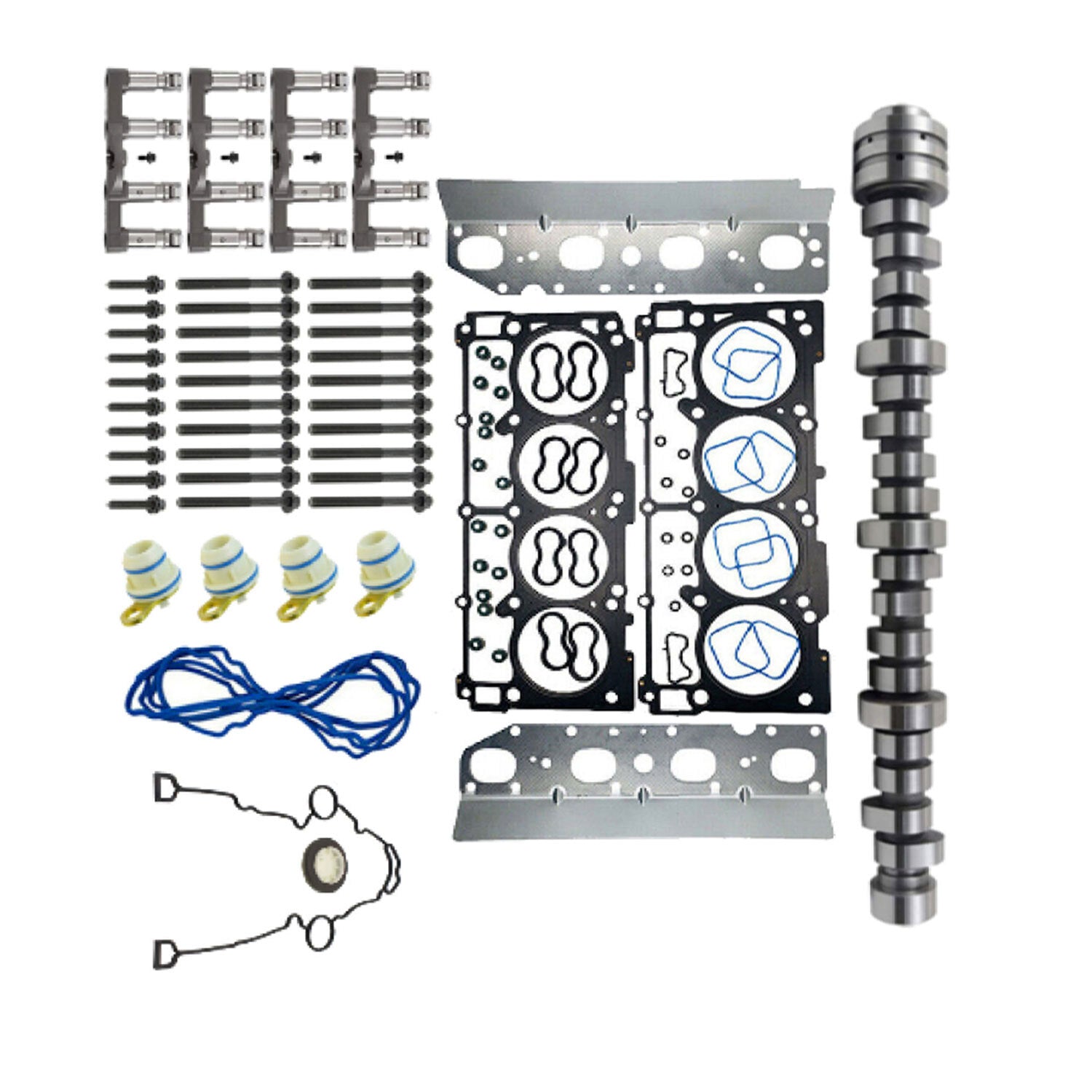 Lifters Camshaft Gaskets Plugs Kit for Dodge for Ram 1500 5.7 Hemi Non-MDS 2009-2015