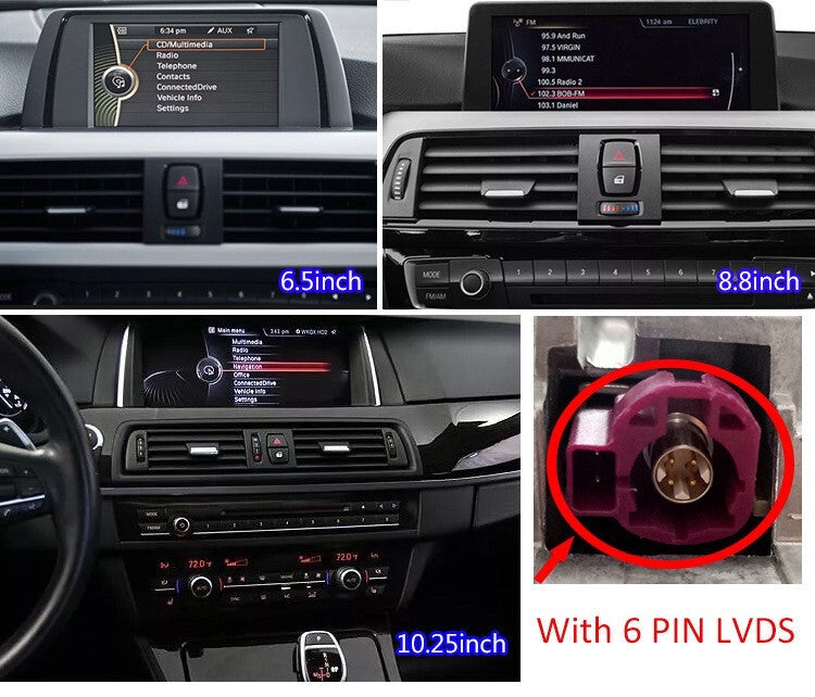 Add Reverse backup camera ipas Module for BMW F30 F10 F32 Screen NBT