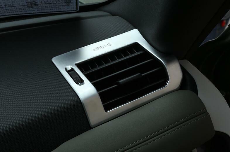 for Land Rover for Defender 2020-25 Silver Console LR Air Outlet Vent Frame Trim 2P