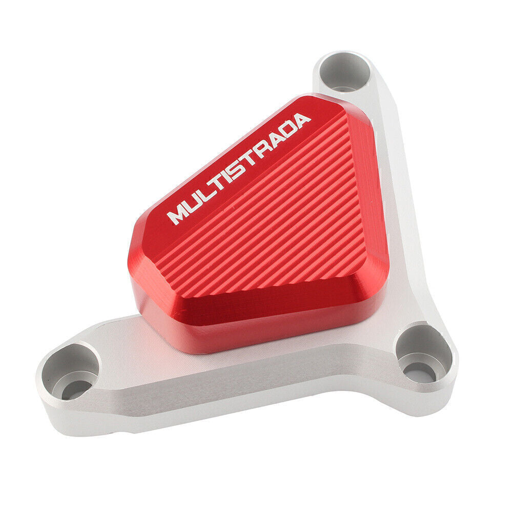 Fit for Ducati Multistrada 950 Monster 1200 S Water Pump Cover Fluid/Oil/Pump Red
