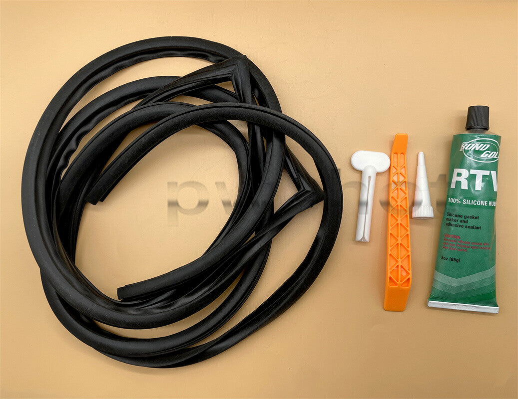 The brand-new rear windshield upper mold seal is suitable for BMW E60 5 Series 525i 530i 528i