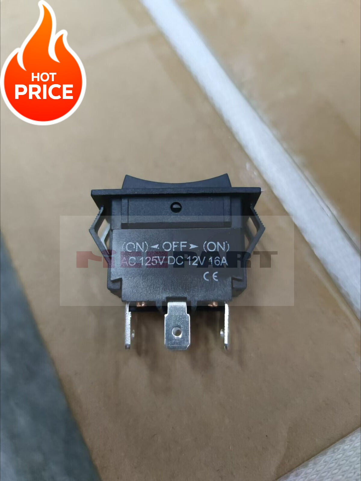Slide switch replacement part 1687904 1752240YP compatible with Snapper Murray Simplicity.