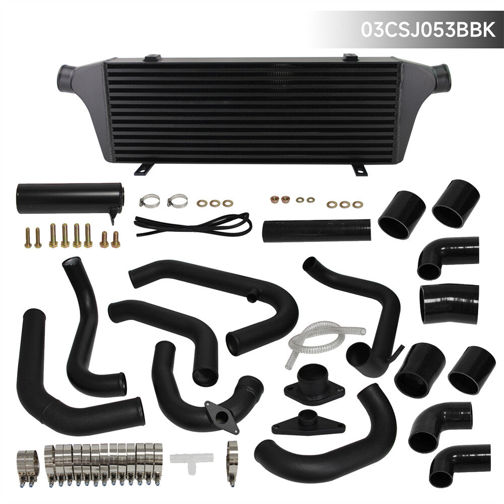 Bolt On Intercooler Kit for Subaru Impreza WRX STI Ej20 Ej25 2008-2014 Black